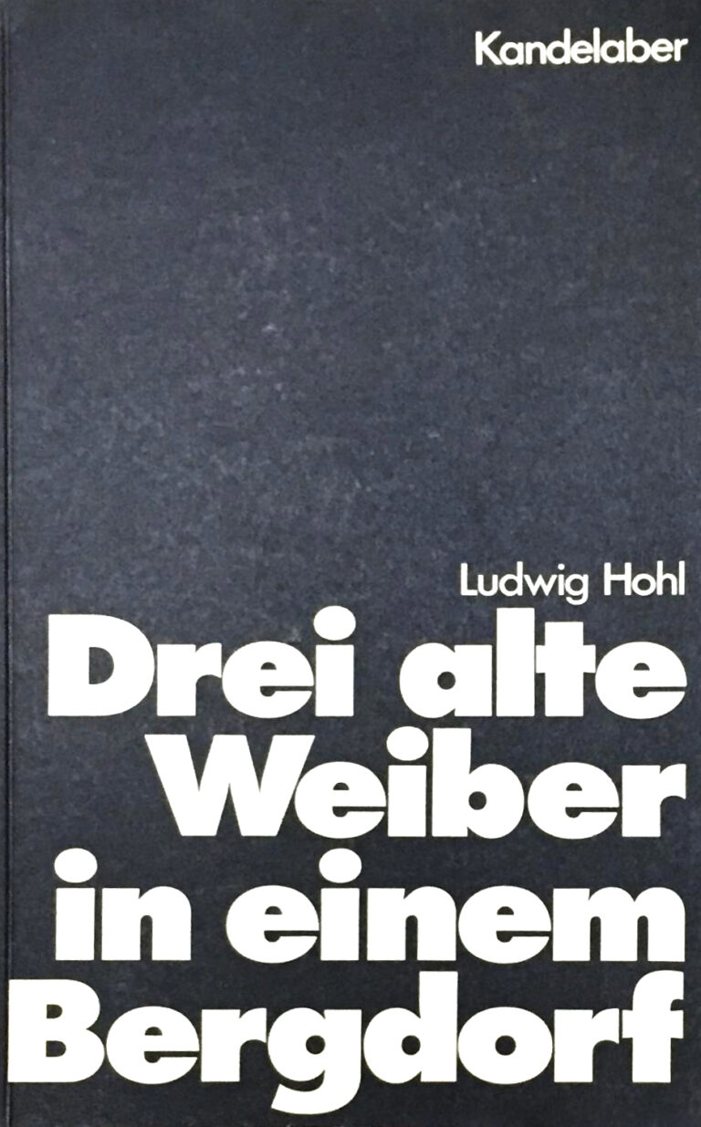 Buch-Cover: Drei alte Weiber in einem Bergdorf