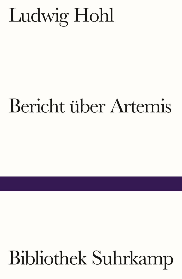 Suhrkamp-Buchcover mit violetem Querstrich.
